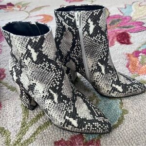 Steve Madden Snakeskin Boot